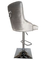Knightsbridge Barstool - Shimmer Grey