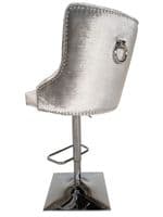 Knightsbridge Barstool - Shimmer Grey