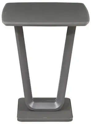 Lazzaro Bar Table - Graphite Grey