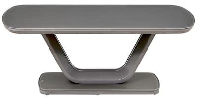 Lazzaro Coffee Table - Graphite Grey