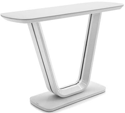 Lazzaro Console Table - White Gloss