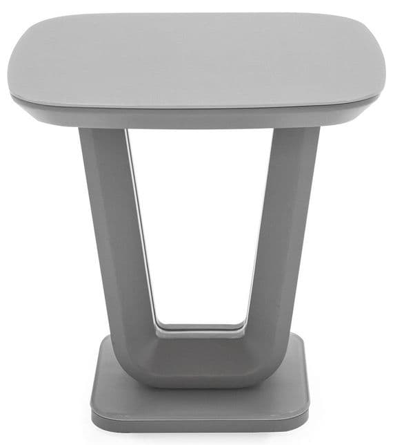 Lazzaro Lamp Table - Light Grey