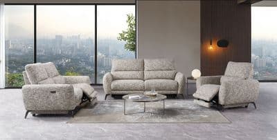 Lumaro Electric Recliner Sofa - Sand