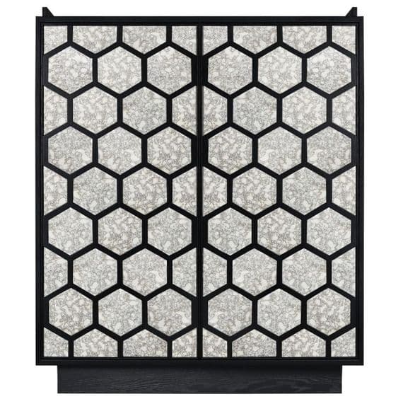 Midnight 2 Door Drinks Cabinet - ONE ONLY