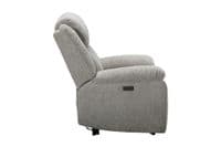 Morello Electric Recliner Armchair - Grey