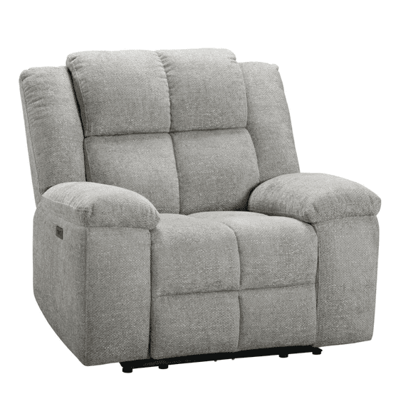 Morello Electric Recliner Armchair - Grey