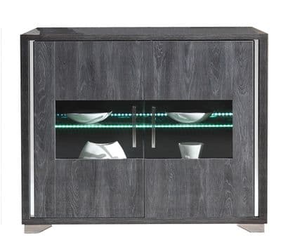 Napoli Grey LED 2 - Door Sideboard