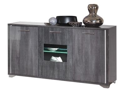 Napoli Grey LED 3 - Door Sideboard