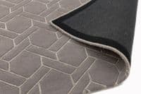 Nexus Fine Lines Grey/ Silver Rug