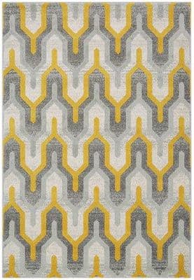 Nova Geo Yellow Rug
