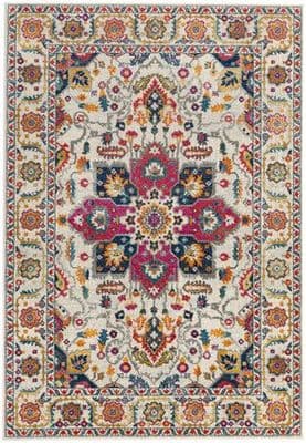 Nova Persian White Multi Rug