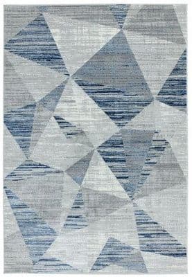 Orion Block Blue Rug