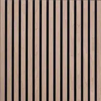 Pack of 4 Solid Wood Veneer Square Acoustic Wall Panels