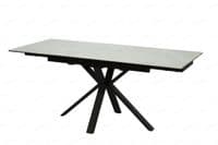 Phoenix Grey Ceramic Marble Small Extending Dining Table 120 - 180cm (Display)