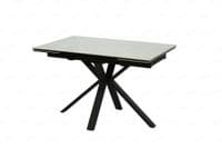 Phoenix Grey Ceramic Marble Small Extending Dining Table 120 - 180cm (Display)