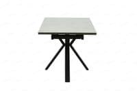 Phoenix Grey Ceramic Marble Small Extending Dining Table 120 - 180cm (Display)