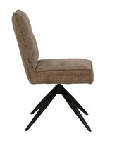 Pienza - Light Mocha 360° Auto Swivel Return Dining Chair