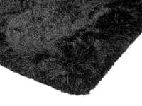 Plush Black Rug