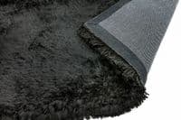 Plush Black Rug