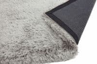 Plush Silver Rug