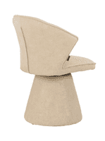 Reina - Taupe Pedestal Base Dining Chair