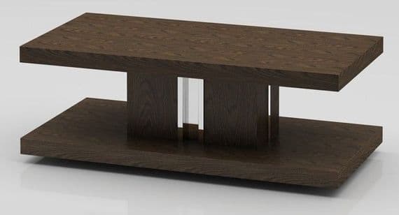 Richmond Dark Elm Veneer Coffee Table