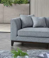 Rilasso Right Hand Corner in Dolphin Boucle