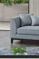 Rilasso Right Hand Corner in Dolphin Boucle