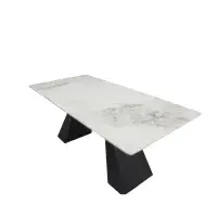 Rivani Ceramic Marble Dining Table