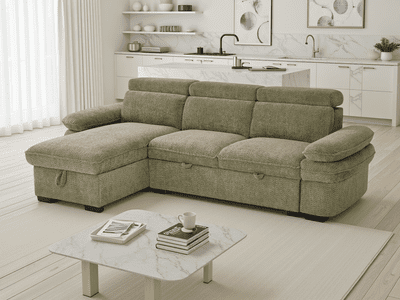 Roma Sofabed Universal Corner - Green