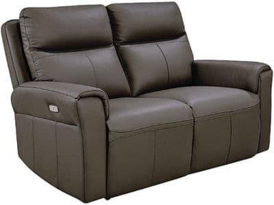 Russo 2 Seater Electric Recliner - Ash
