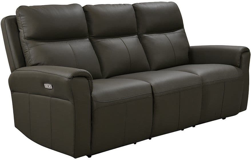 Russo 3 Seater Electric Recliner - Ash