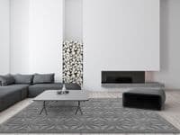 Salta Anthracite Star Rug