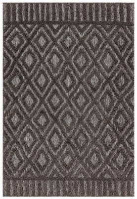 Salta Charcoal Diamond Rug