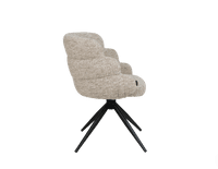 Sereno - Beige Auto Swivel Return Dining Chair