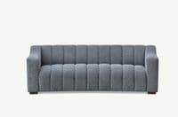 Silenzio 3 Seater Sofa in Iron Boucle Fabric