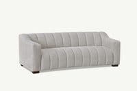 Silenzio 3 Seater Sofa in Oatmeal Boucle Fabric