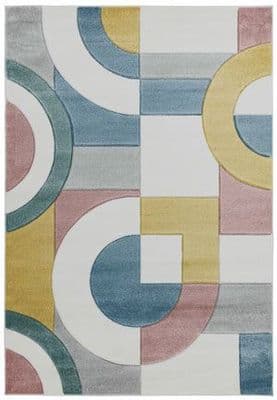 Sketch Retro Multi Rug
