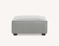 Sorrento 4 Seater Sofa Chaise in Pebble Boucle