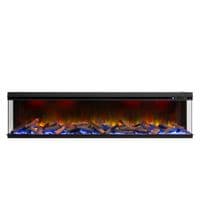 Strada Deep 3D UHD Panoramic Full Glass 1-2-3-Sided Electric WIFI Fire