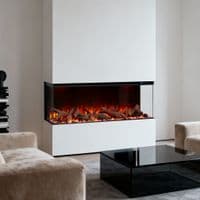 Strada Deep 3D UHD Panoramic Full Glass 1-2-3-Sided Electric WIFI Fire