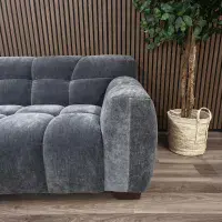 Torredo Steel Velvet Sofa Range