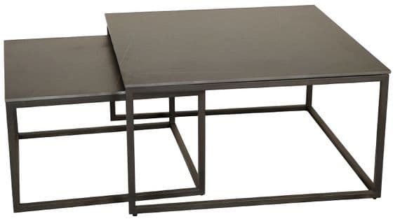 Tyler Black Coffee Table Nest