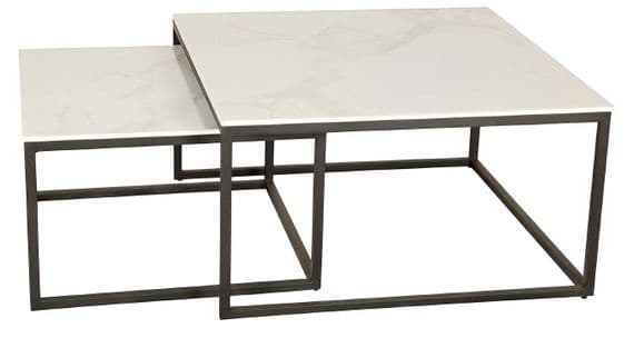 Tyler White Coffee Table Nest