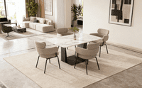 Valesso - Beige Dining Chair