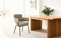 Valesso - Beige Dining Chair