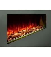 Woodford Hestia Multi-Sided Inset Electric Fireplace – 72
