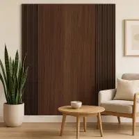WPC Wood Effect Wave Style Wall Panels