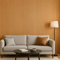 WPC Wood Effect Wave Style Wall Panels