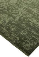 Zehraya Green Abstract Rug